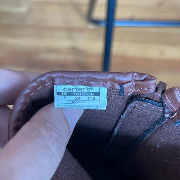 Carters toddler girl mid calf riding boots US size 8 - Picture 5 of 5